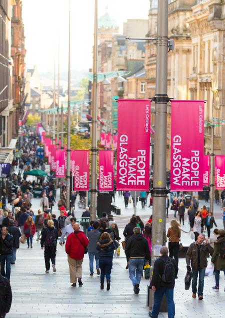 Buchanan Street PMG Banners