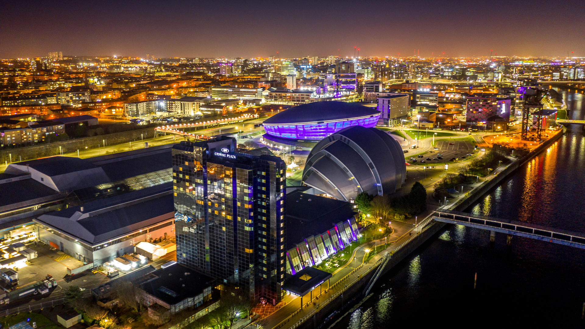 Media Quarter at Night