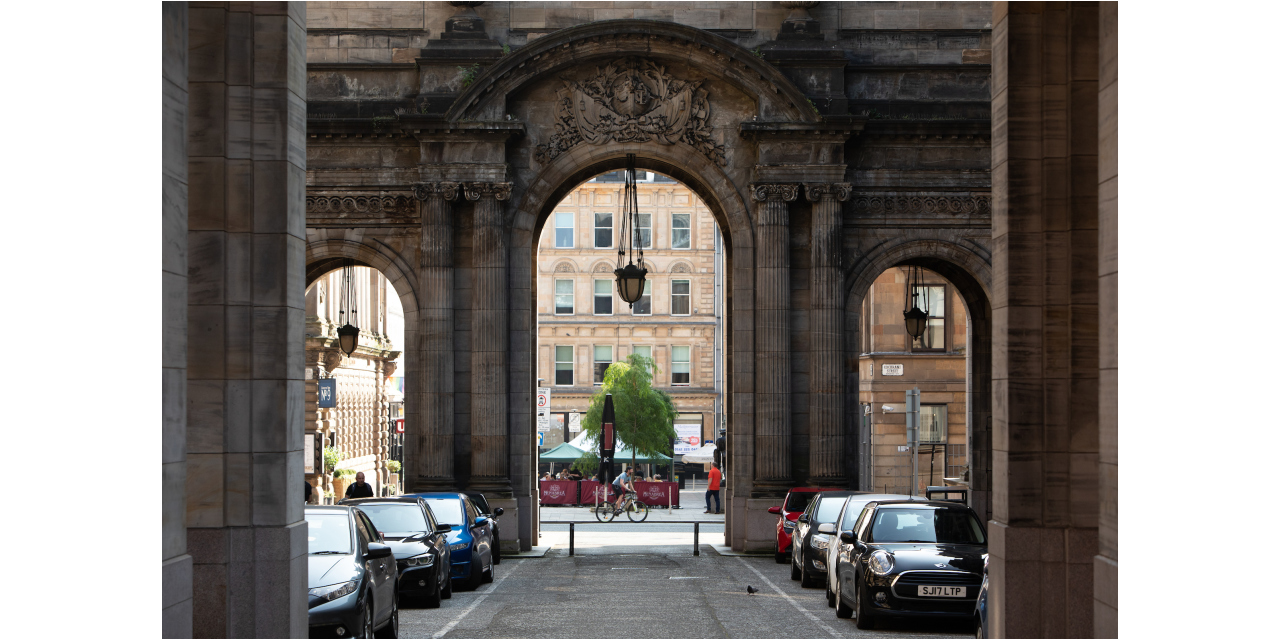 The Arches leading through John St