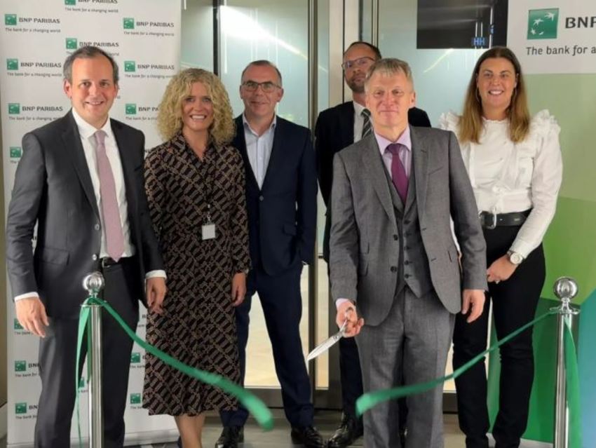 BNP Paribas opening their new office at 177 Bothwell St