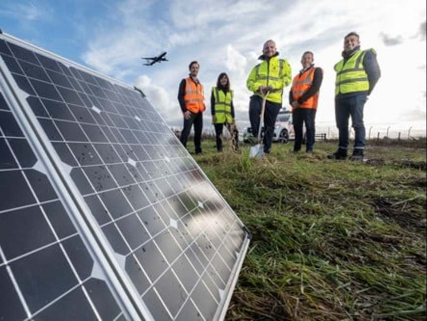 Airport Solar Panels