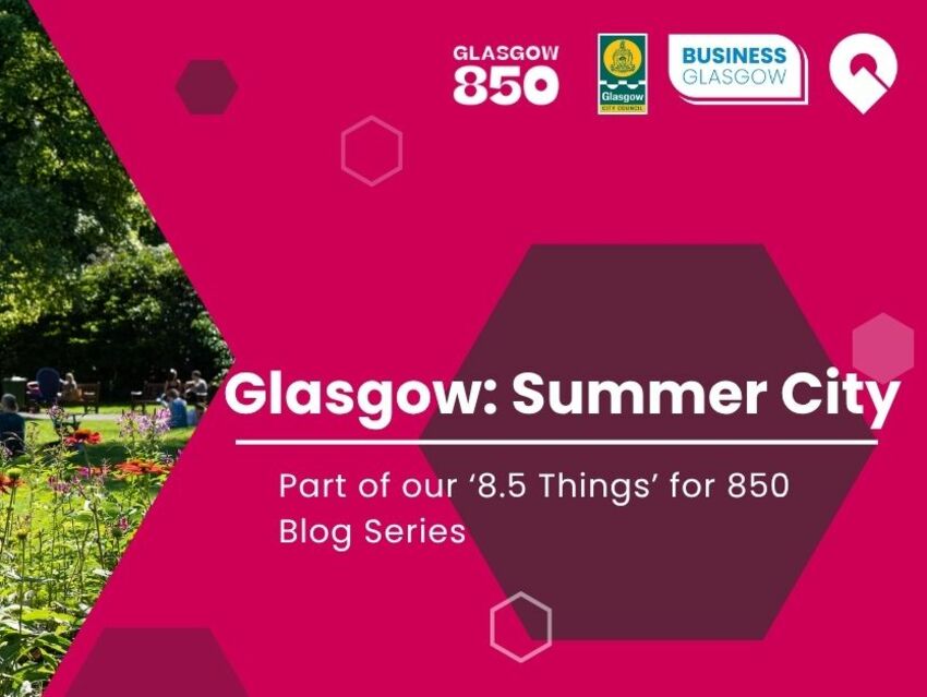 Glasgow 850 July blog