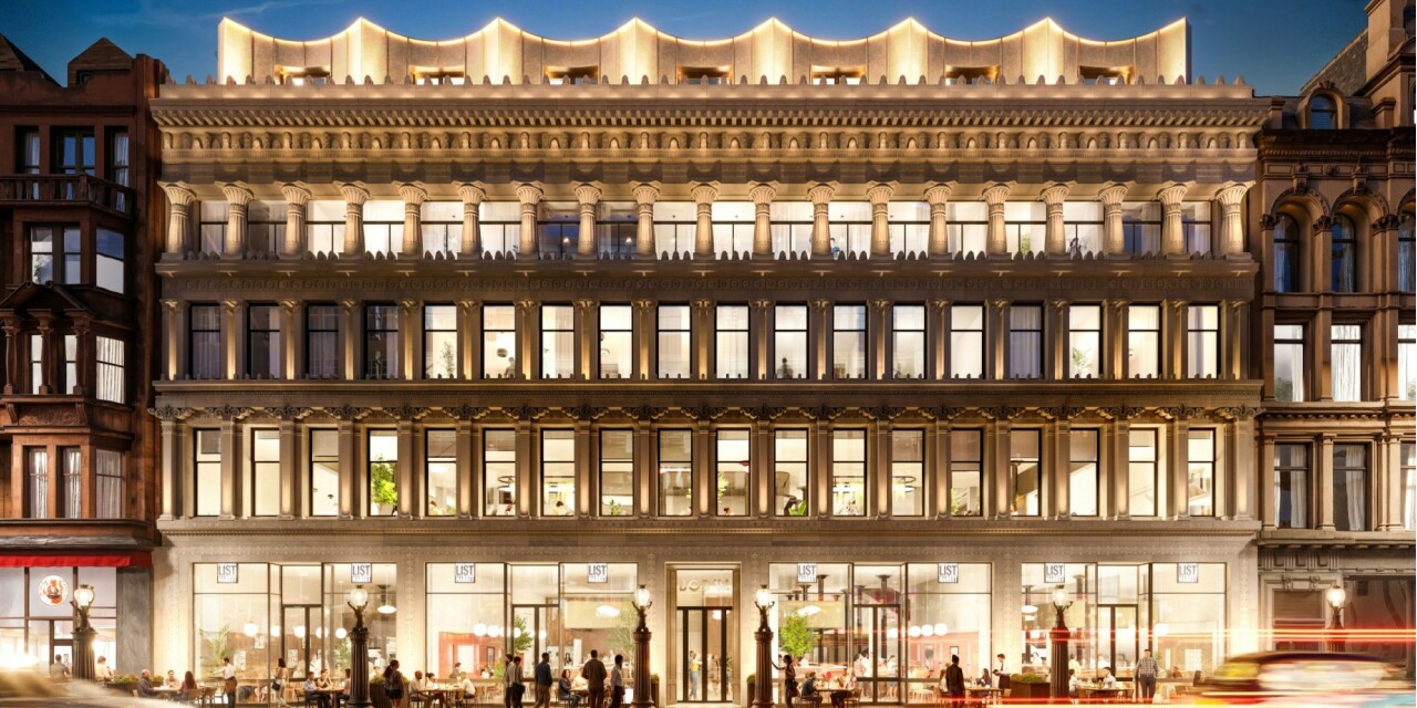 Images of Egyptian Halls produced by Float Architectural Visualisation