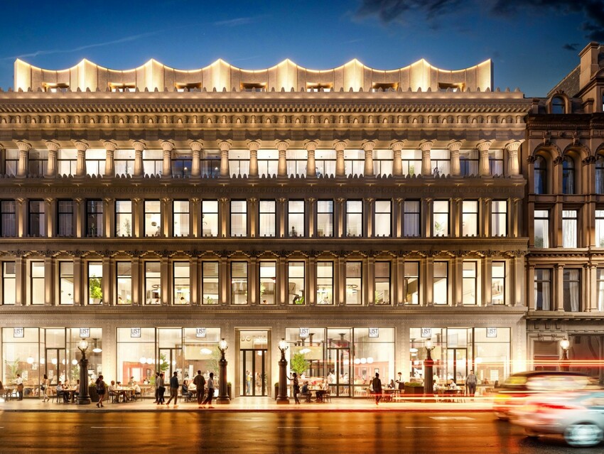 Images of Egyptian Halls produced by Float Architectural Visualisation