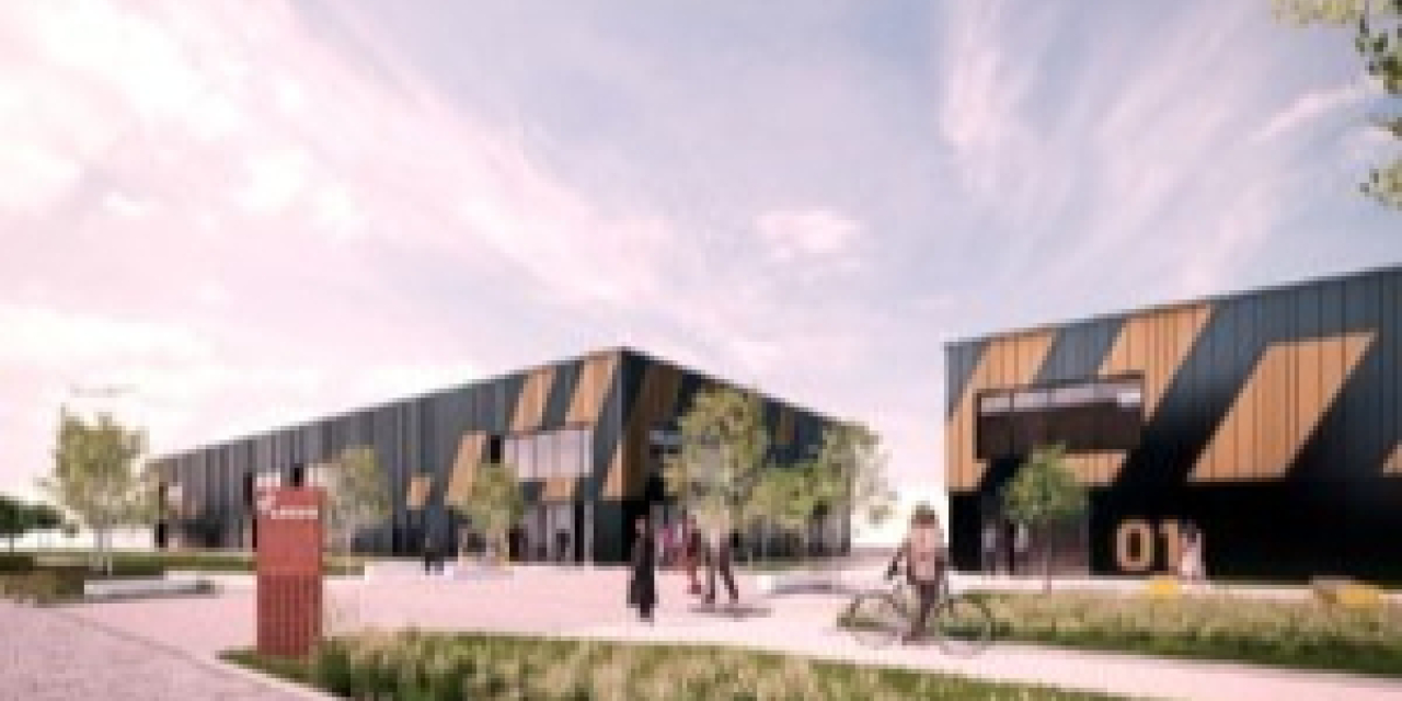 Artists Impression of the Tech Terrace at AMIDS