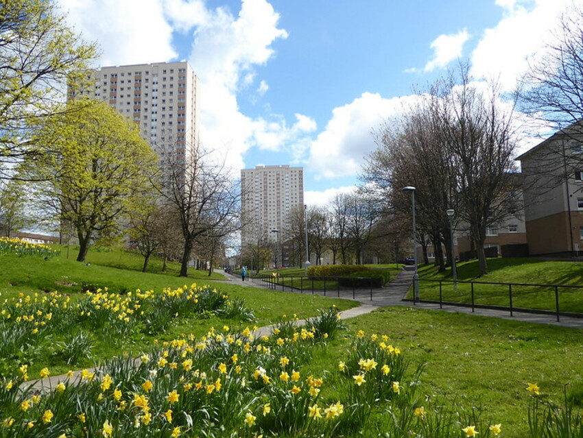 Places Townhead tower block Photographer John Lord via Flickr