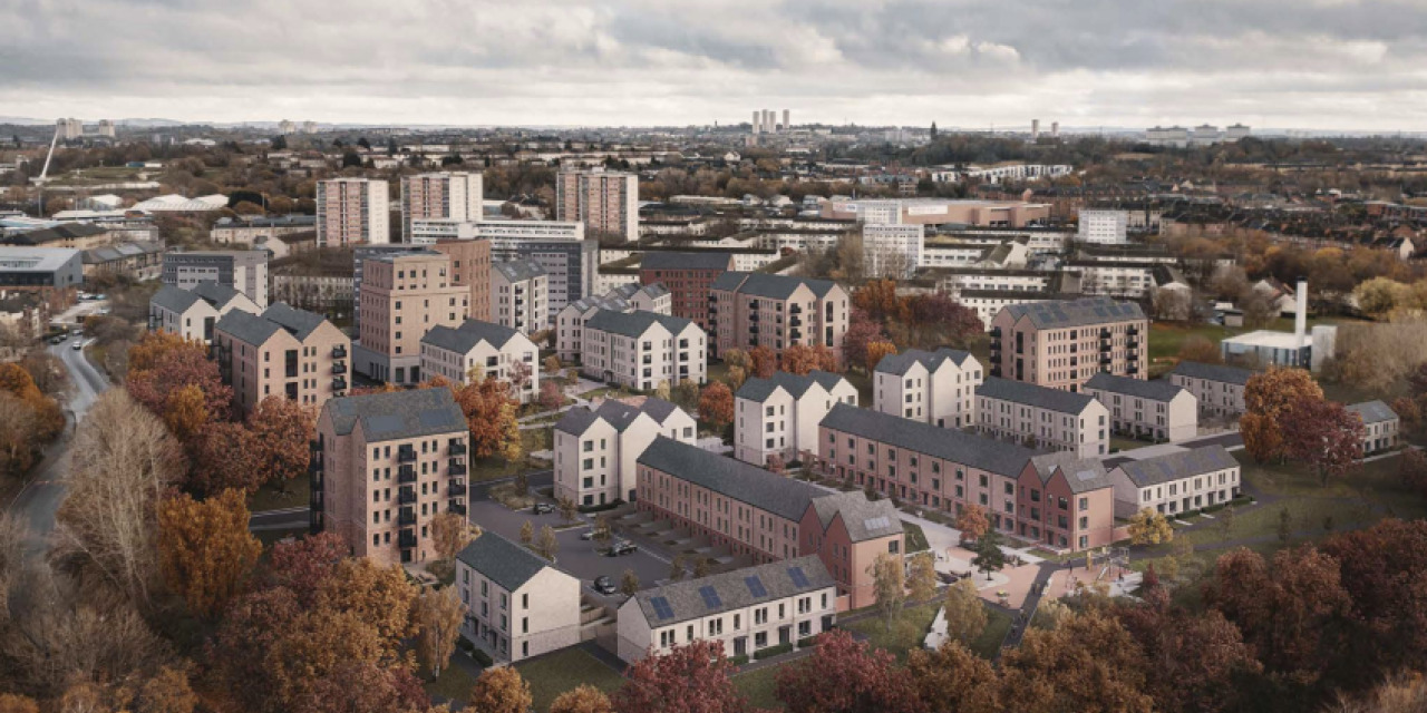 Proposed development at Wyndford, Glasgow