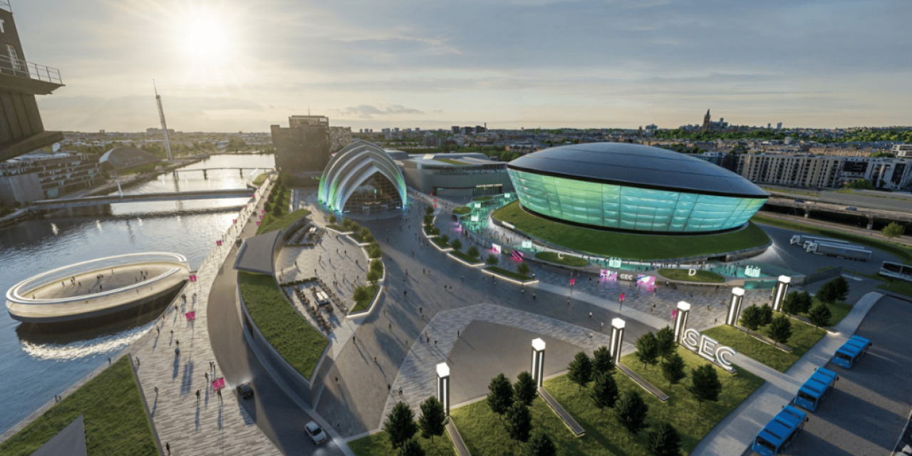 Artists Impression of the expanded SEC campus (image: Holmes Miller)